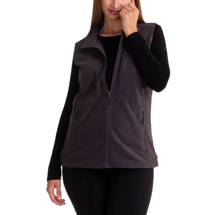 Chaleco Polar Nexxt Mujer Cantil Vest Cuello Alto